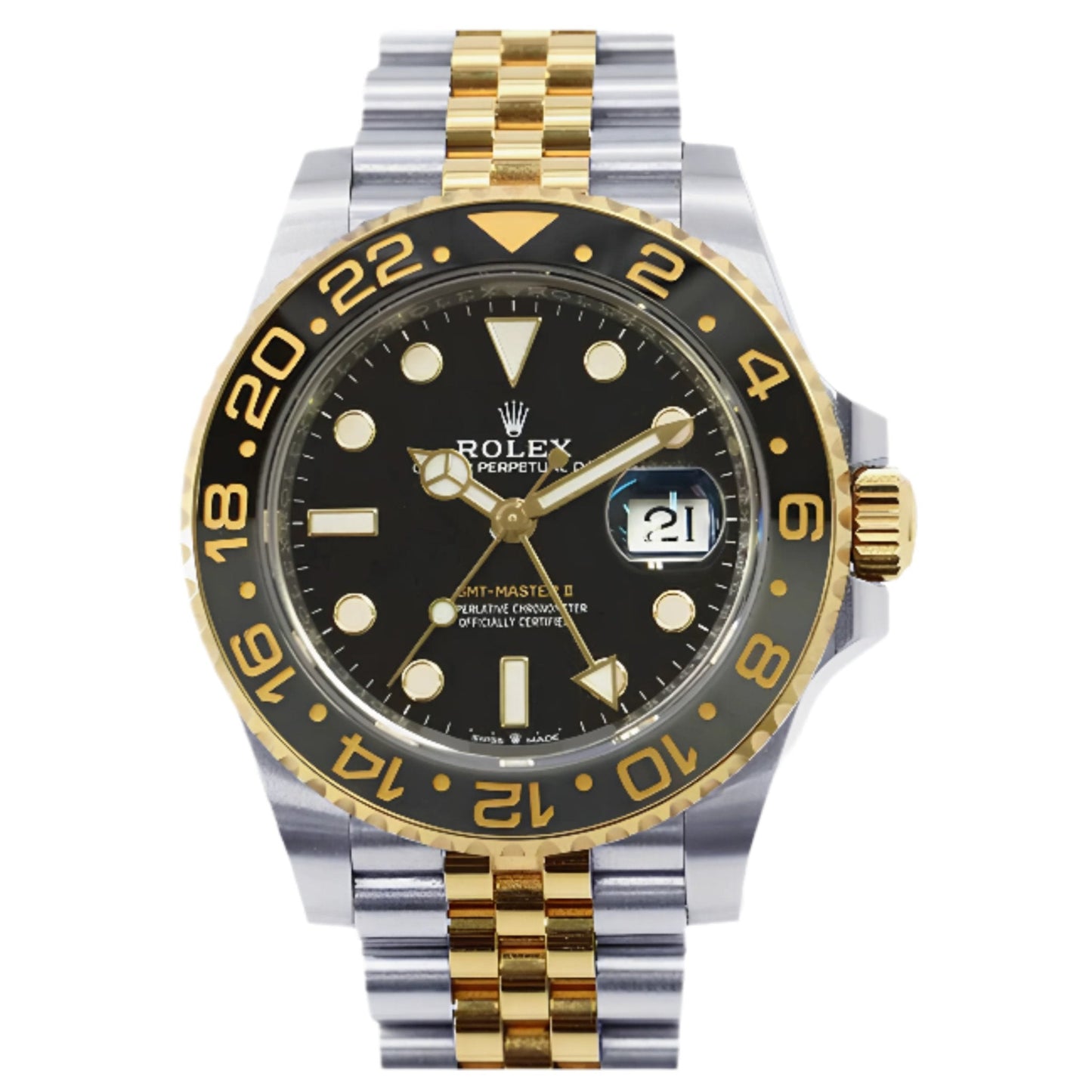 Rolex GMT-Master II Oyster, 40mm, Oystersteel and Yellow Gold