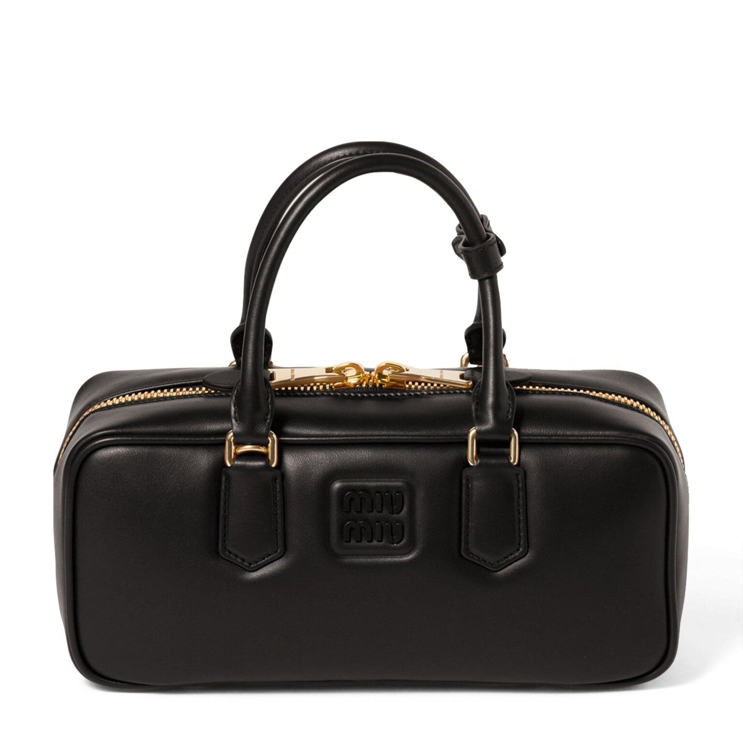 Miu Miu Leather Arcadie Top-Handle Bag
