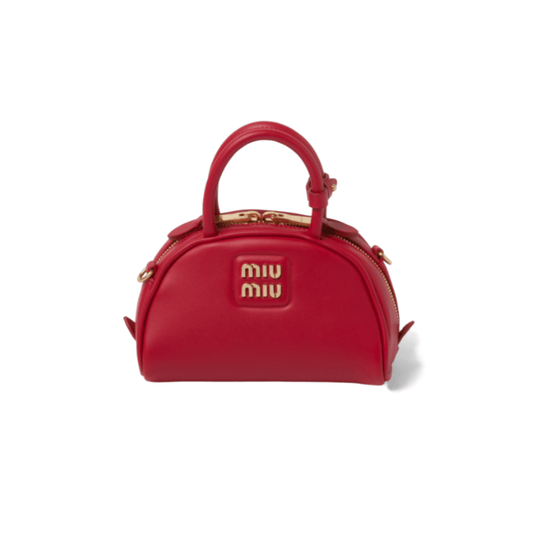 Miu Miu Leather Top Handle Bag – Elegant Handbag