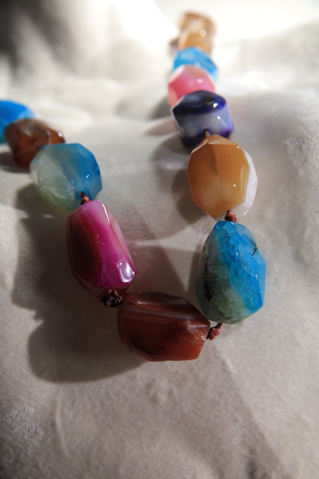 Necklaces Multicolored Beads - BEAUTY BAR