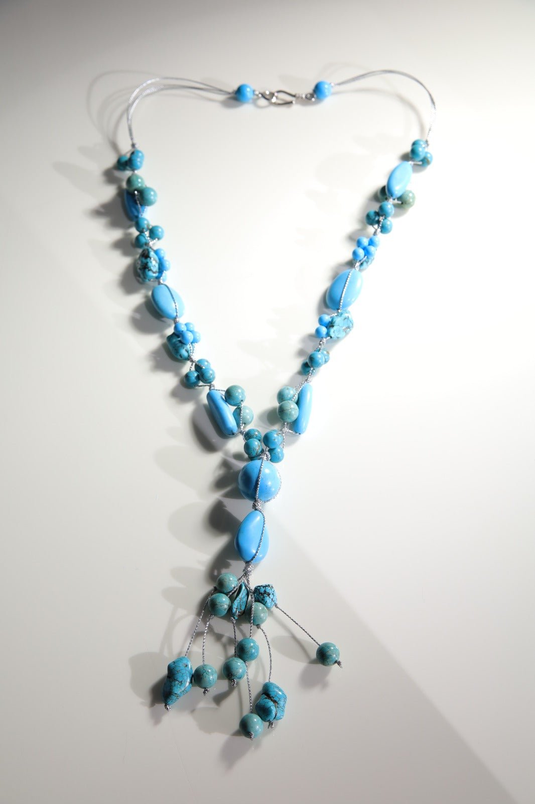 Necklaces Turquoise With Silver Serma - BEAUTY BAR