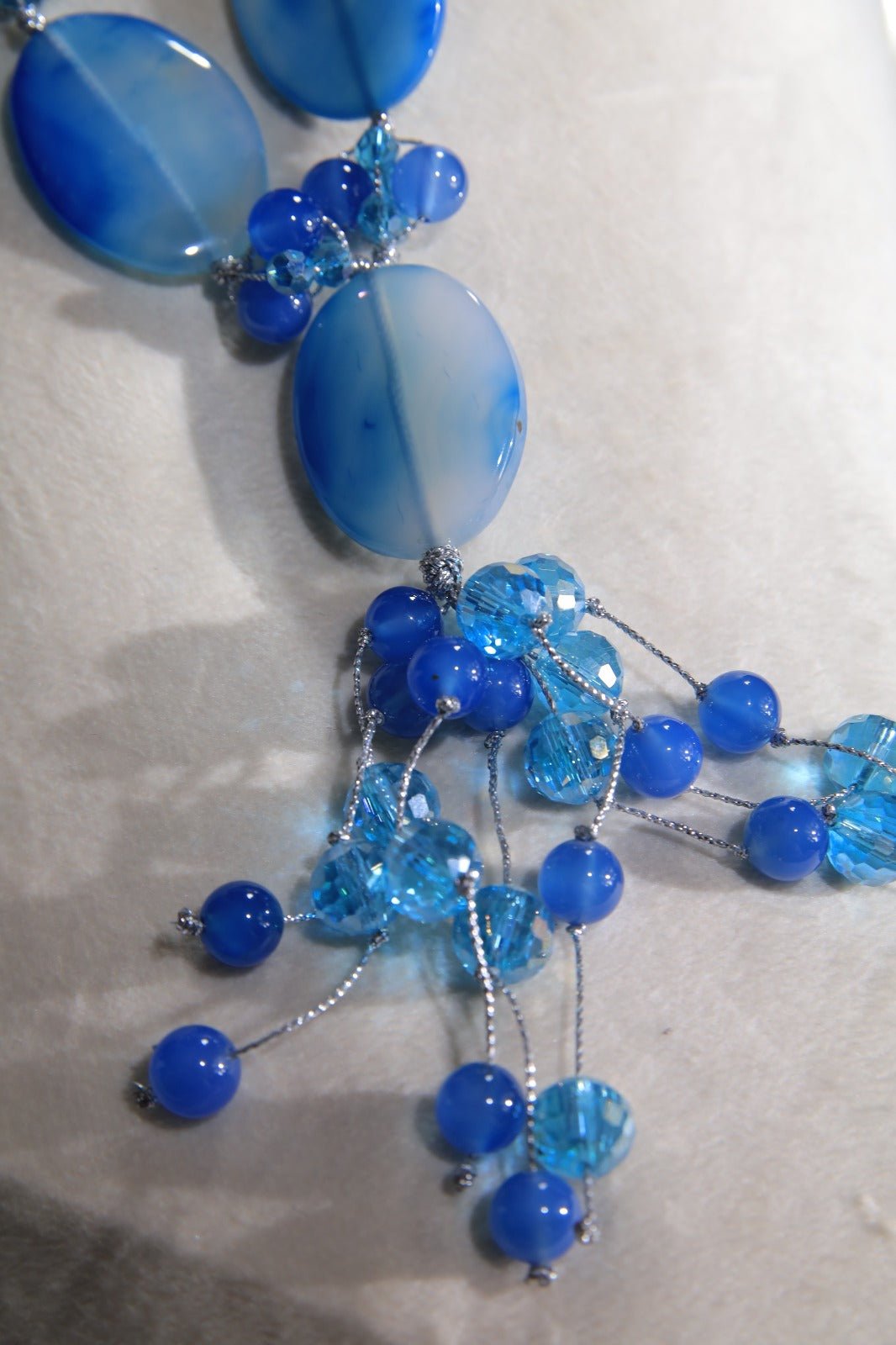 Petroleum blue agate with ceramic - BEAUTY BAR