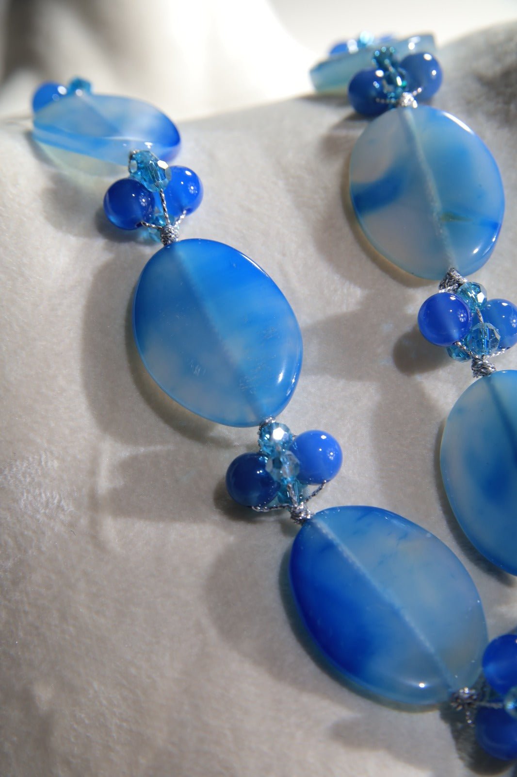 Petroleum blue agate with ceramic - BEAUTY BAR