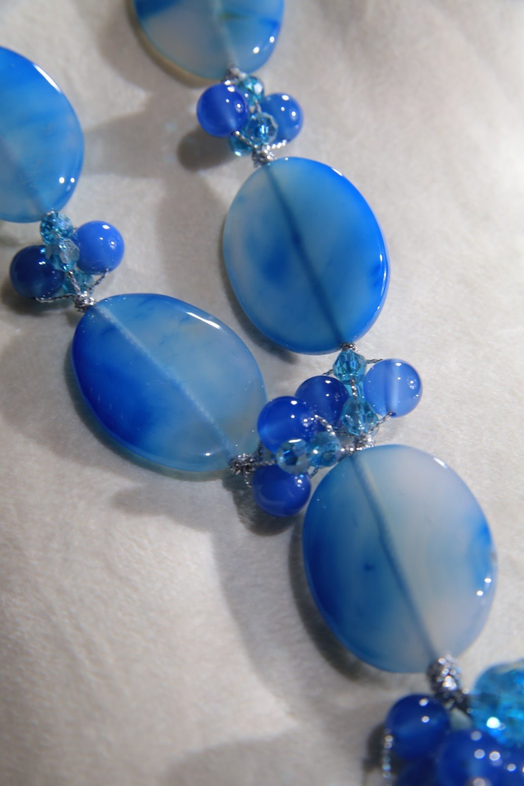 Petroleum blue agate with ceramic - BEAUTY BAR