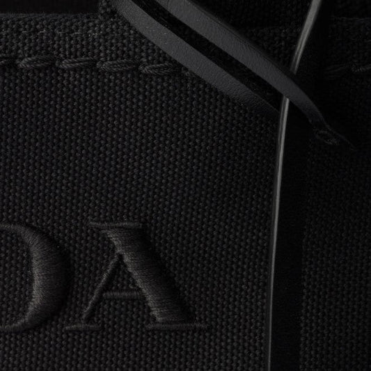 Prada Jardinière Small Cotton Canvas Handbag