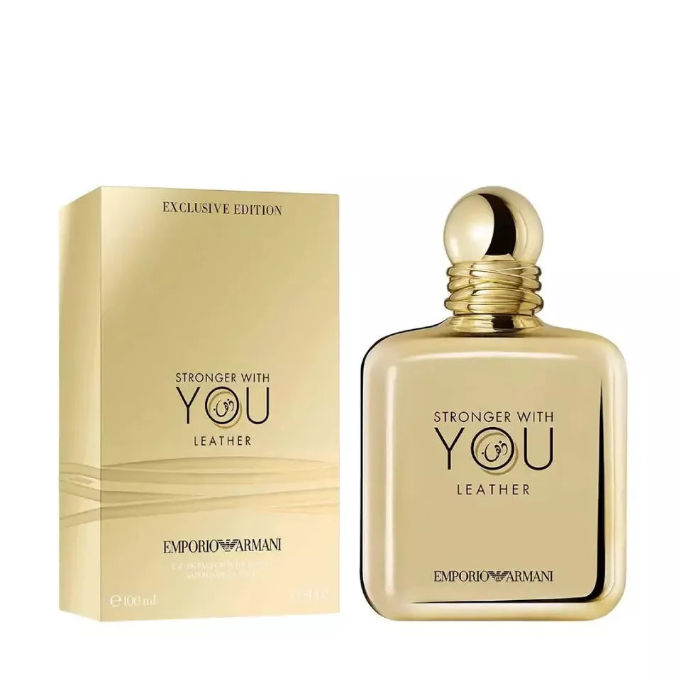 Giorgio Armani Stronger With You Leather Eau De Parfum For Men 100ml