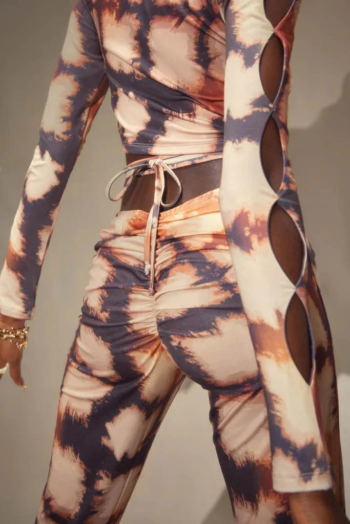 The Illusive Tie-Waist Trouser Pant - BEAUTY BAR