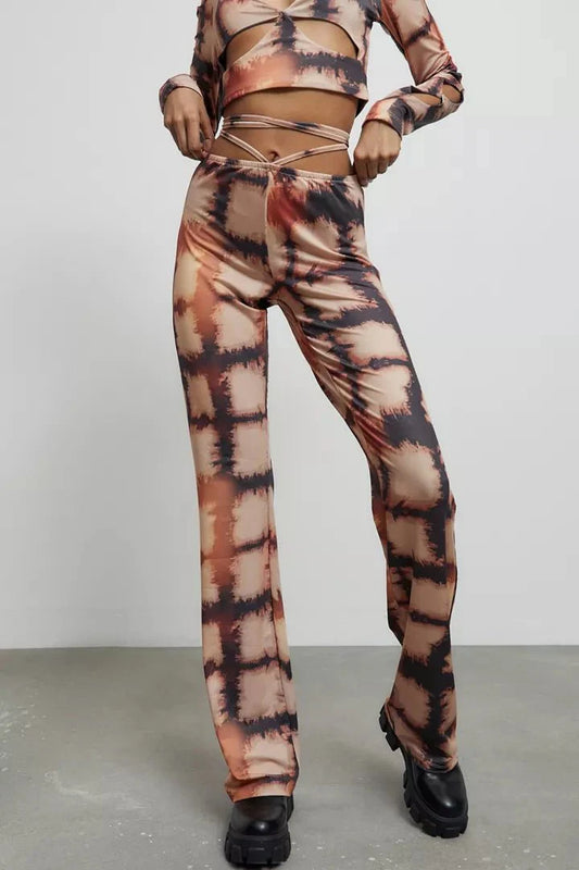 The Illusive Tie-Waist Trouser Pant - BEAUTY BAR