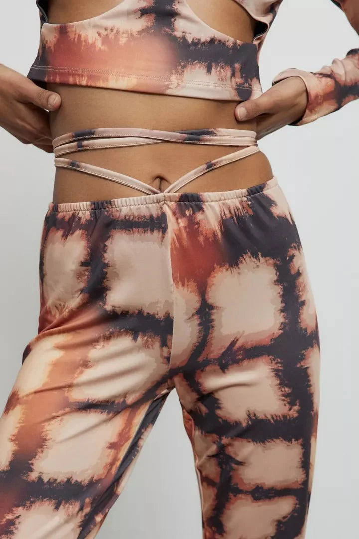 The Illusive Tie-Waist Trouser Pant - BEAUTY BAR