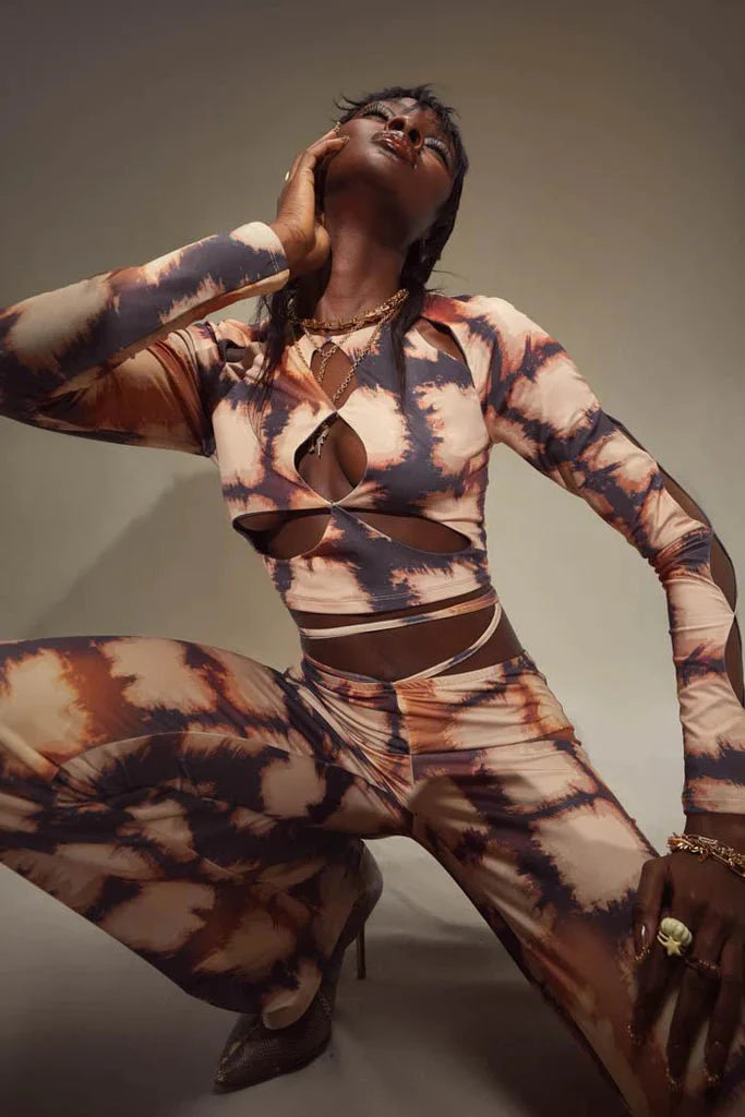 The Illusive Tie-Waist Trouser Pant - BEAUTY BAR