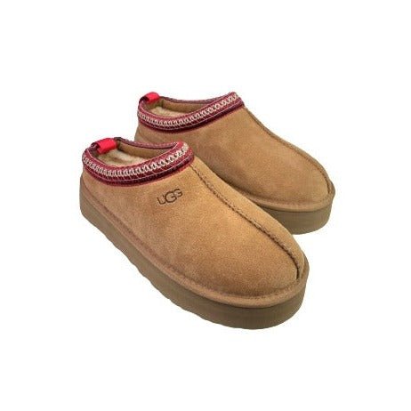 UGG Women's Tazz Platform Slippers In Chestnut