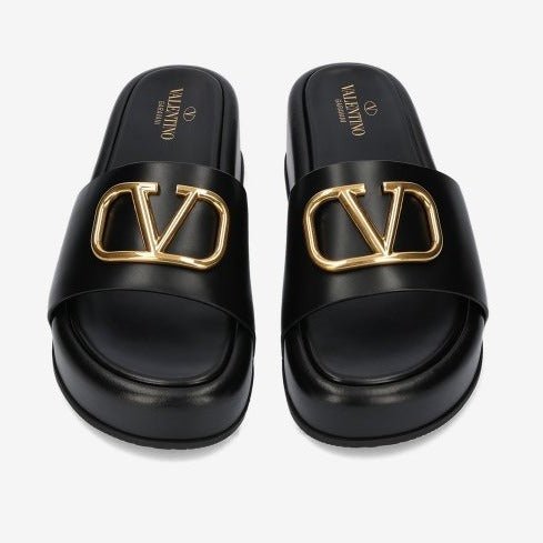 Valentino Garavani's Vlogo Wedge Slipper For Women