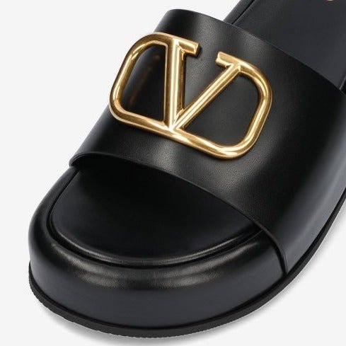 Valentino Garavani's Vlogo Wedge Slipper For Women