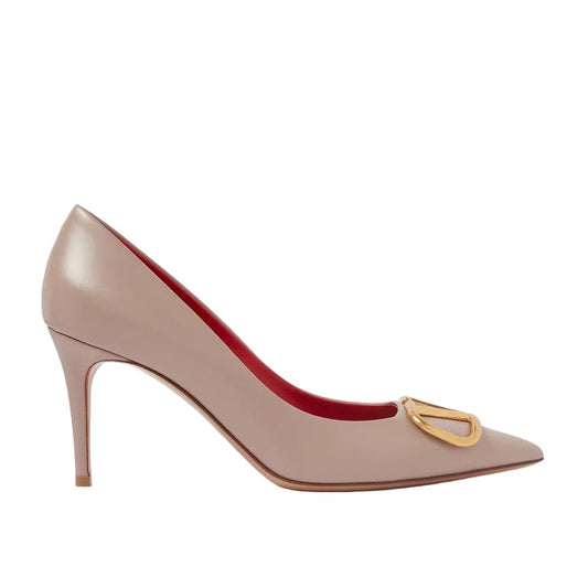 Valentino Taupe V Heels